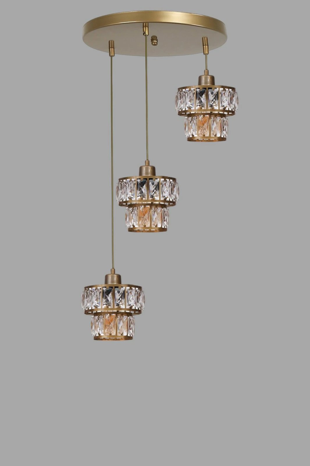 Llambë varëse Opviq, ngjyrë ari, 3 copa, 9039-3