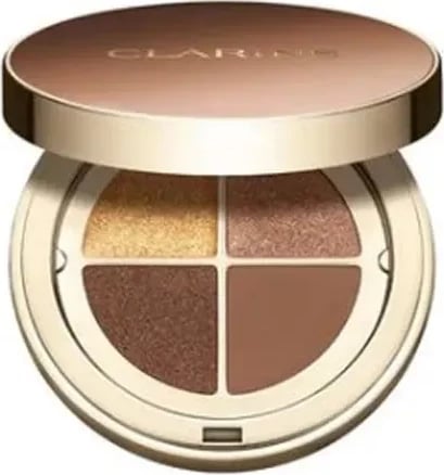 Paletë për sy Clarins Ombre 4-Colour 04 Brown Sugar Gradation, 4.2g