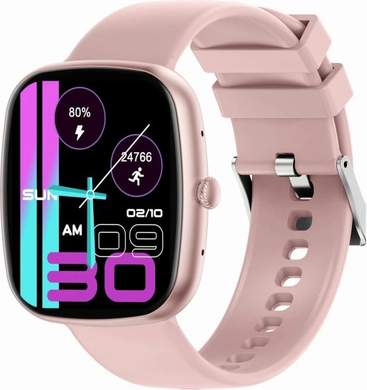 Smartwatch për femra Gravity, rozë