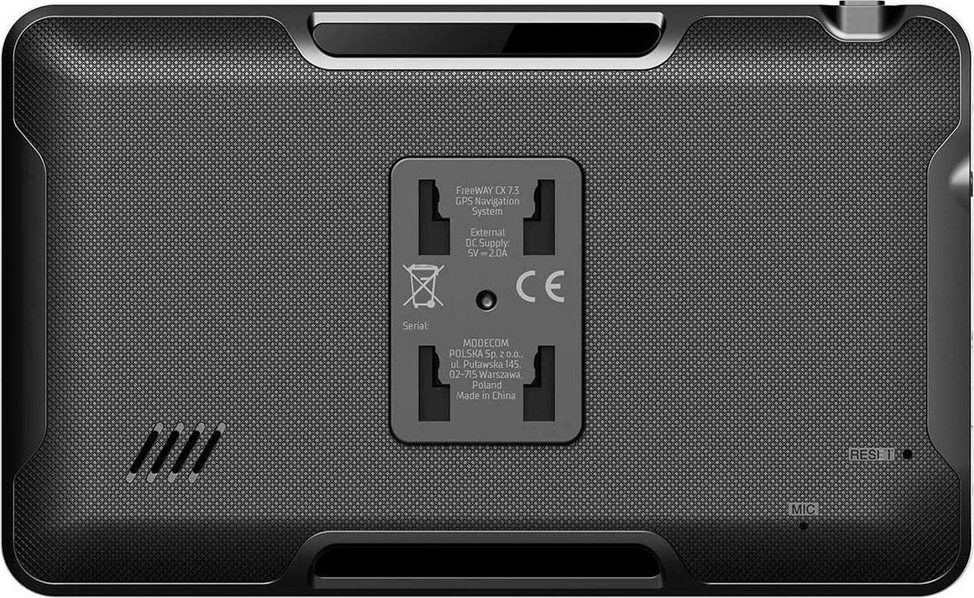 Navigacion GPS, MODECOM, FREEWAY CX 7.3 iGO (NAV-FREEWAYCX73-IGO-EU), 7 inch, 16GB, 512MB RAM, Bluetooth, Harta Europe Truck me përditësim 1‑vjeçar