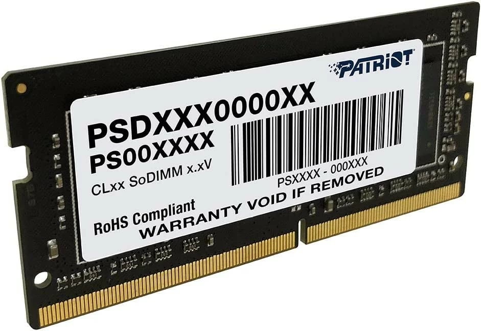 RAM memorje Patriot DDR4 Signature SODIMM, 16GB, 2400MHz, CL17, për laptop