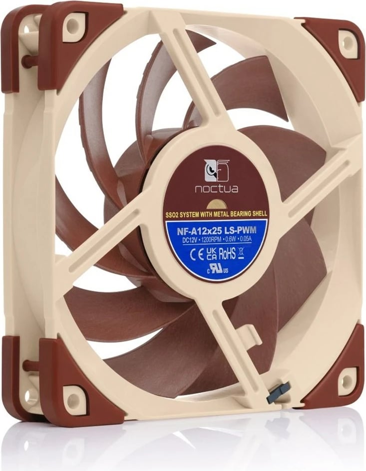 Ftohës Noctua NF-A12x25, 12cm, bronzë 