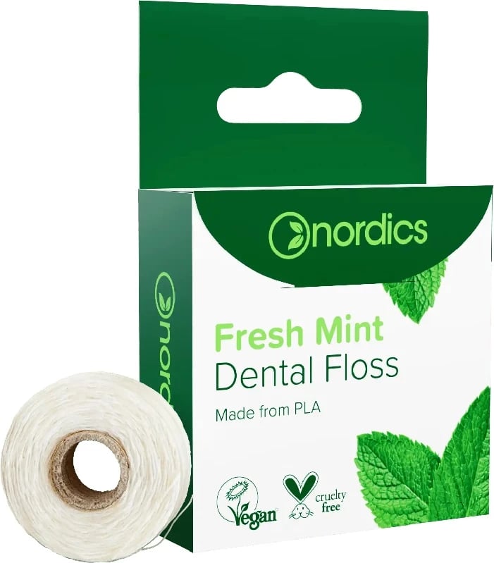 Fill dentar Nordics Cornstarch me mentol, 50m