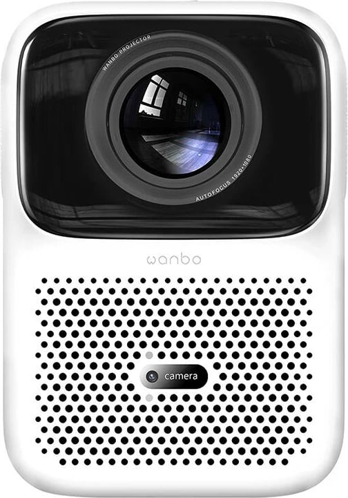 Projektor Wanbo T4, 16GB, 1080P, Wi-Fi 6, i bardhë