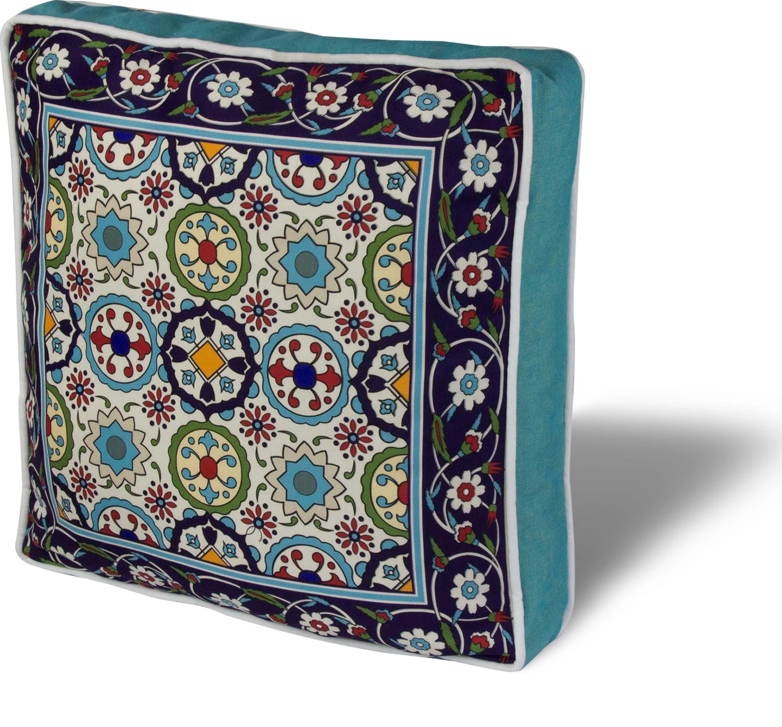 Jastëk dekorativ Aberto Design, shumëngjyrësh, YM1297, 42x42cm