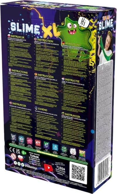 Set slime TUBAN Glow in the Dark XL, DIY, vjollcë