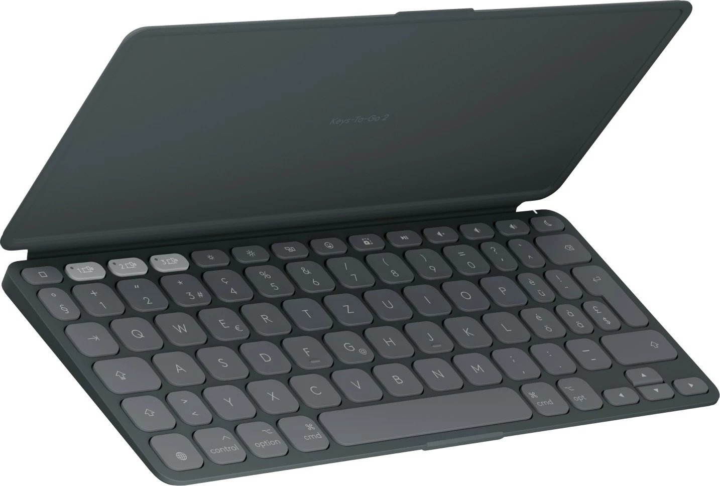 Tastierë Logitech KEYS-TO-GO 2, Graphite, CH layout