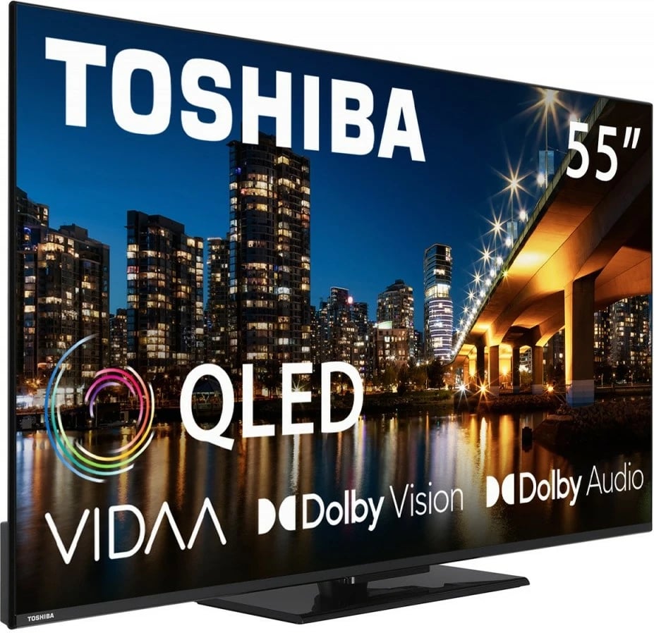Televizor QLED Toshiba 55QV3463DG, 55", Ultra HD/4K, Smart TV, i zi