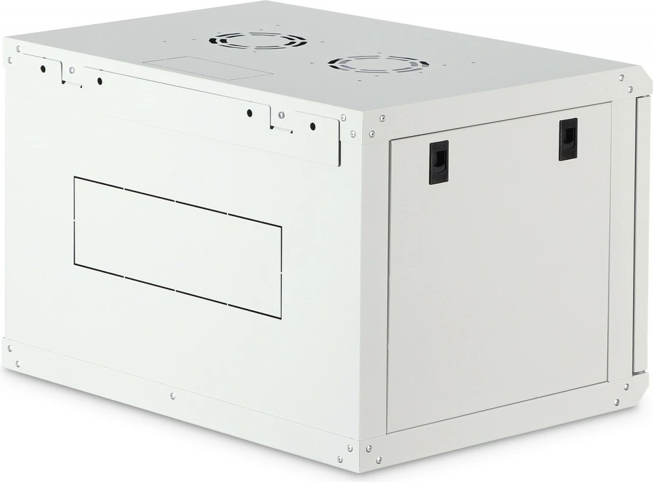 Kabinet rrjeti muror 19" 7U, Digitus DN-37100, derë me xham, 60 kg, IP20, i pa-montuar, gri