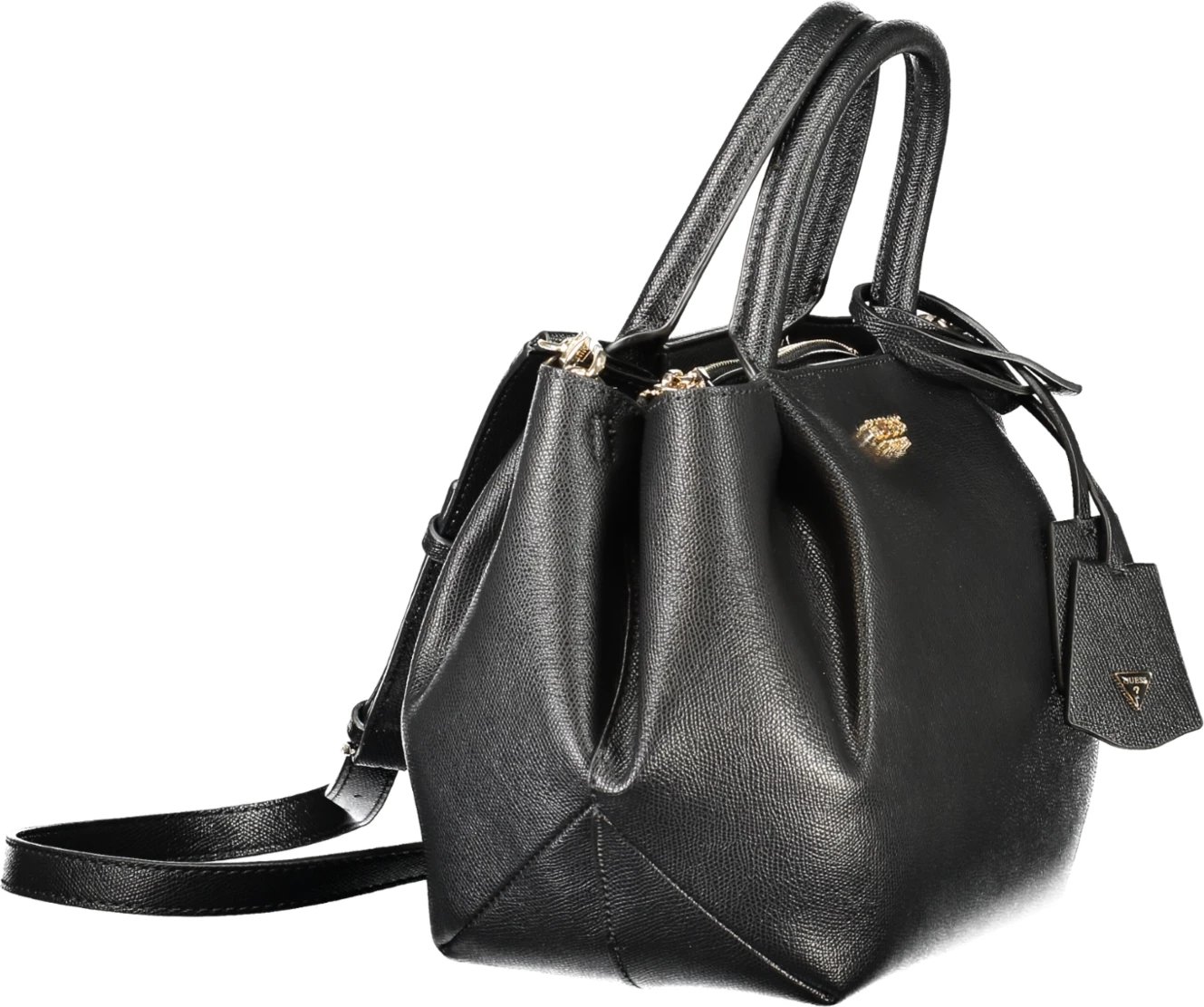 Çantë për femra GUESS JEANS Amorette, e zezë Çantë për femra GUESS JEANS Amorette, e zezë