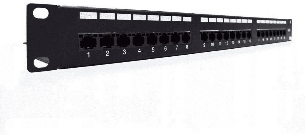 Panel rrjeti Digitus DN-91624S, 1U, i bardhë