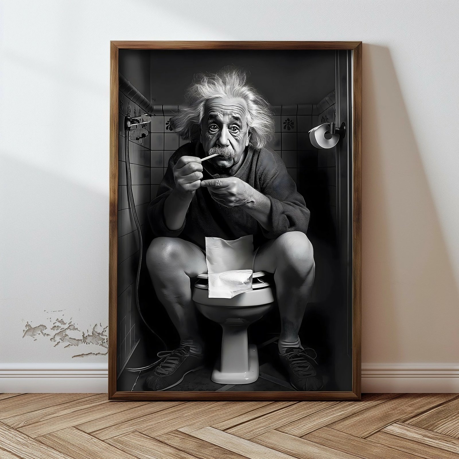 Pikturë dekorative me kornizë MDF, shumëngjyrëshe, Wallity, GE178-L