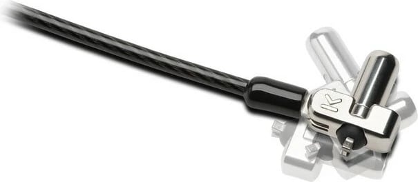 Kabllo sigurie Kensington N17 me çelës për Dell, e zezë