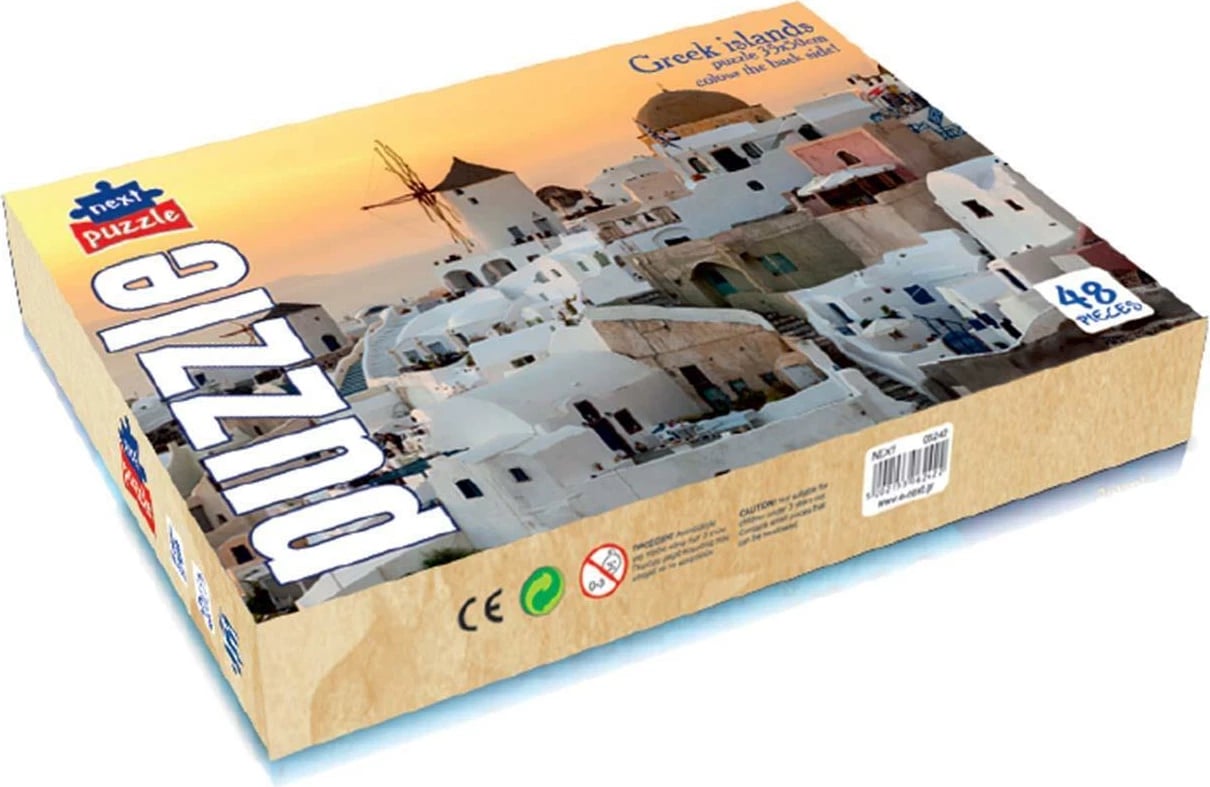 Puzzle NEXT 48 copë, 35x50cm, Ishujt Grekë