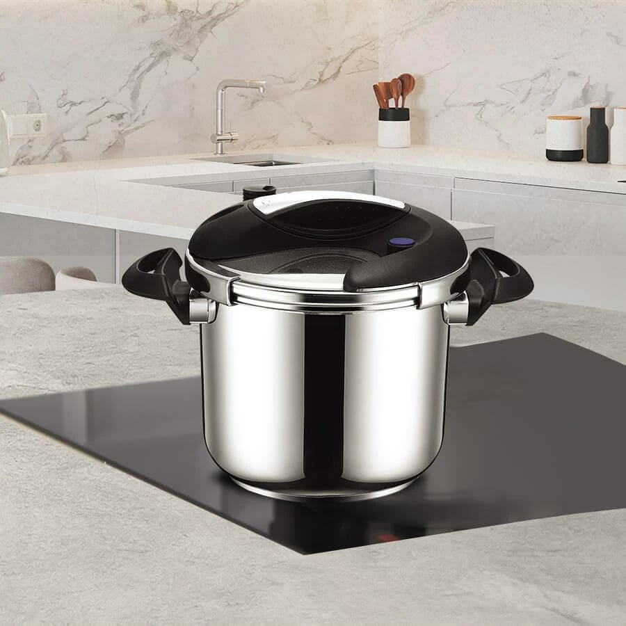 Tenxhere presioni Maestro MR-2901, 6 litra, 22 cm, Argjend