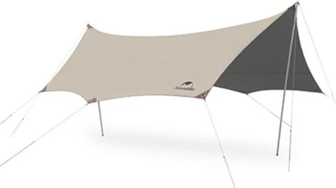 Tarp Naturehike C2350WS010, oktagonal, khaki