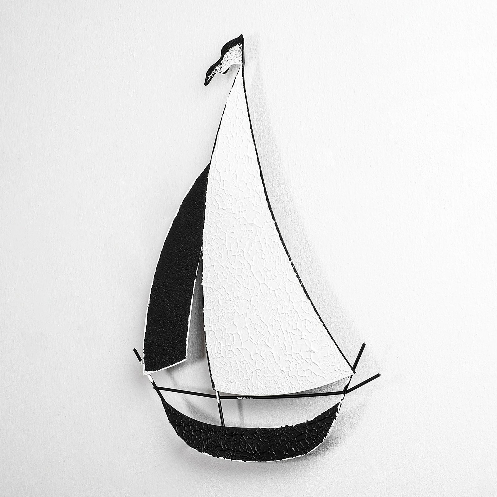 Aksesor dekorativ metalik për mur, Wallity, Hızır, shumëngjyrësh, 39x48cm