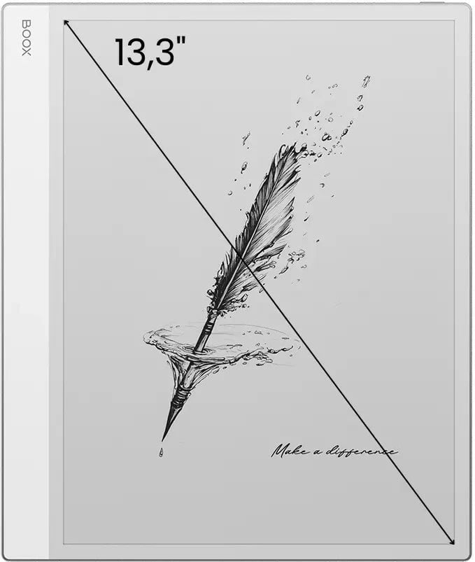 Lexues elektronik ONYX Boox Note Max, 13.3 inç, 128GB, Wi-Fi, Gri