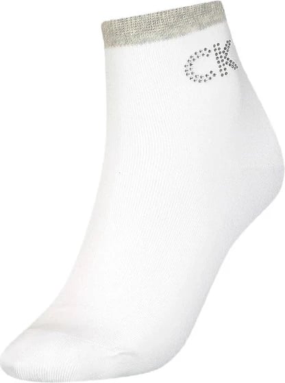 Çorape për femra Calvin Klein, të bardha