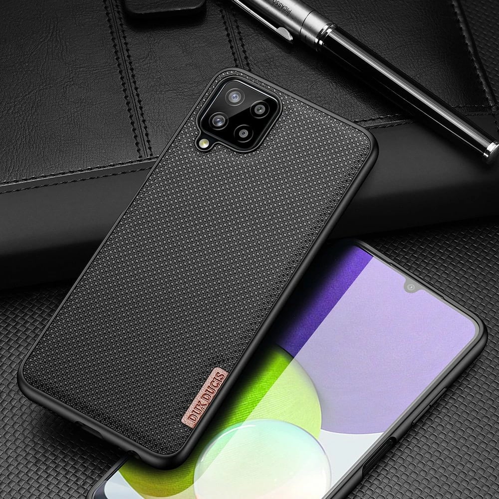 Mbështjellës Dux Ducis Fino për Samsung Galaxy A22 4G, najlon, Gri