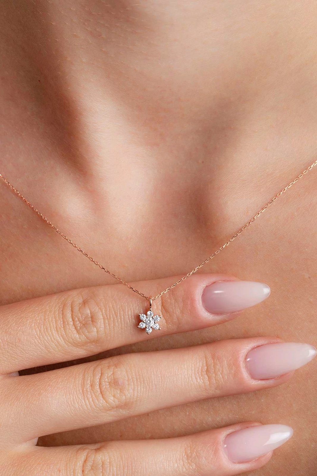 Qafore argjendi, ngjyrë ari rozë, Jumeon, FA183157R