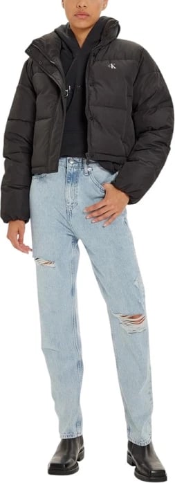 Jakne për femra Calvin Klein Jeans, të zeza