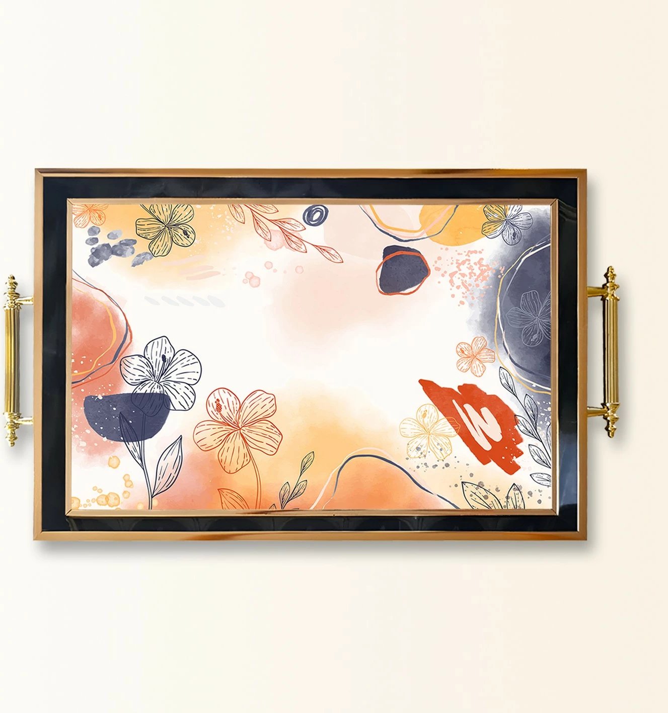 Tabaka prej qelqi, dizajn Aberto, TPA9795, shumëngjyrëshe Tabaka prej qelqi, dizajn Aberto, TPA9795, shumëngjyrëshe