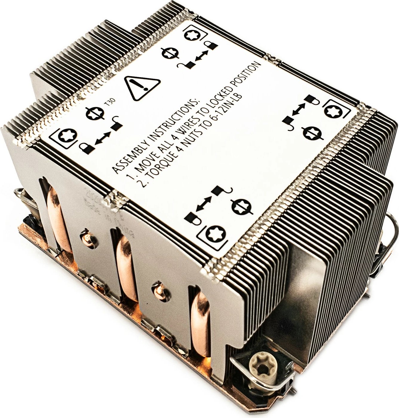 Heatsink Inter-Tech Dynatron N8, për Intel Xeon, LGA 4189, 2U, alumini/bakër