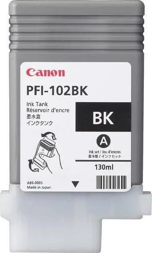 Toner Canon PFI-102BK, Origjinal, E zezë