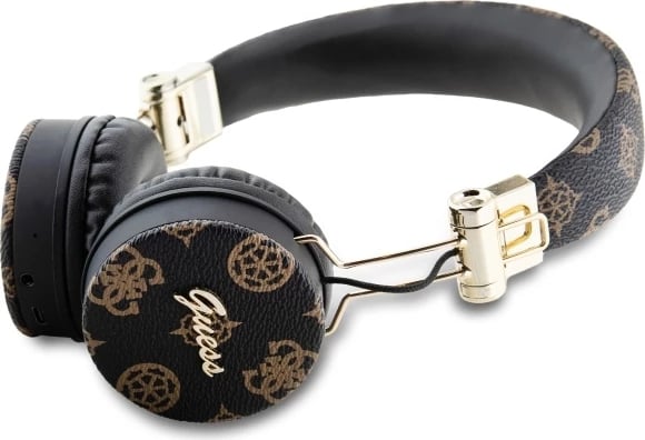 Kufje Guess GUBH70EPOSMK Bluetooth on-ear, Peony Script, IPX4, e zezë Kufje Guess GUBH70EPOSMK Bluetooth on-ear, Peony Script, IPX4, e zezë