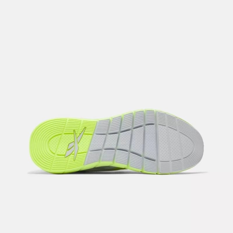 Atlete për meshkuj Reebok, të bardha dhe të verdha