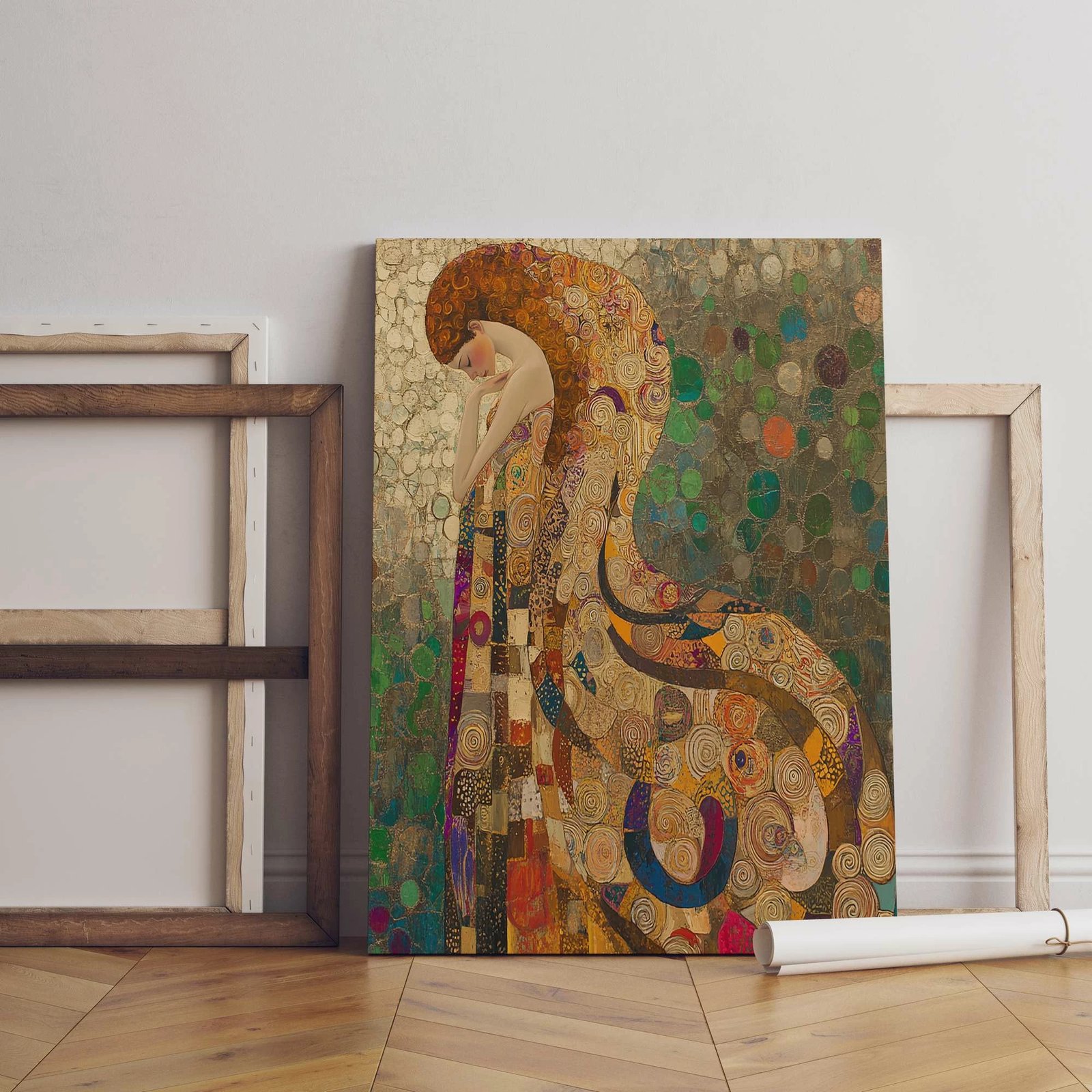 Pikturë dekorative në kanavacë, shumëngjyrëshe, Wallity, Hm_Cnvs26-38, 70x100cm