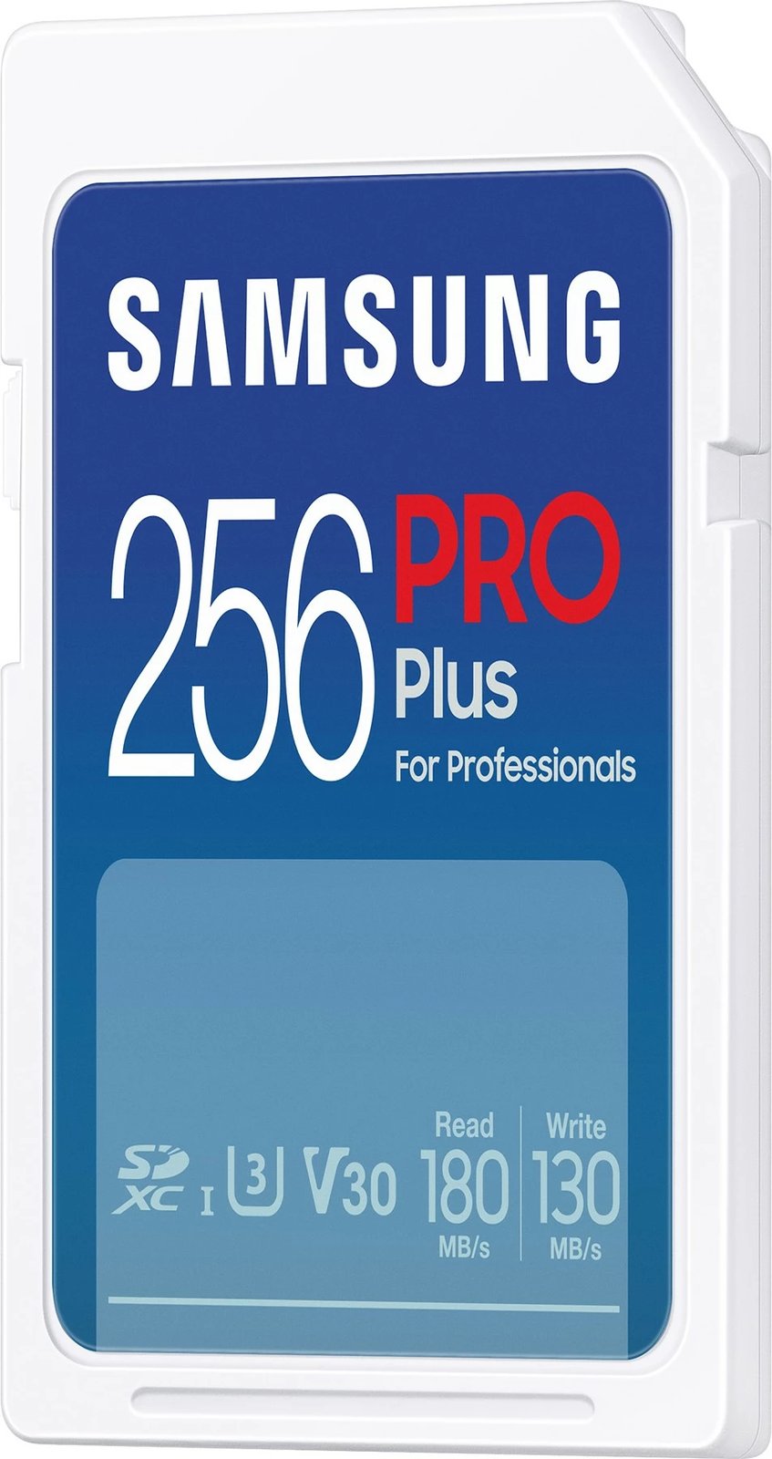 SD kartelë Samsung PRO Plus 256GB, SDXC, Class 10, UHS-I, 180MB/s, 130MB/s