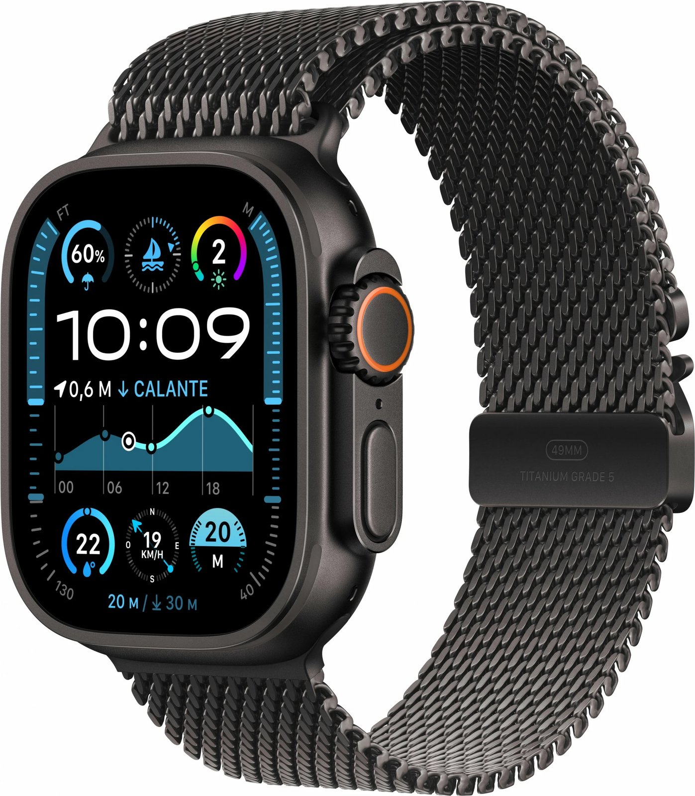 Smartwatch Apple Watch Ultra 2 GPS + Cellular 49mm, 64 GB, Black Titanium