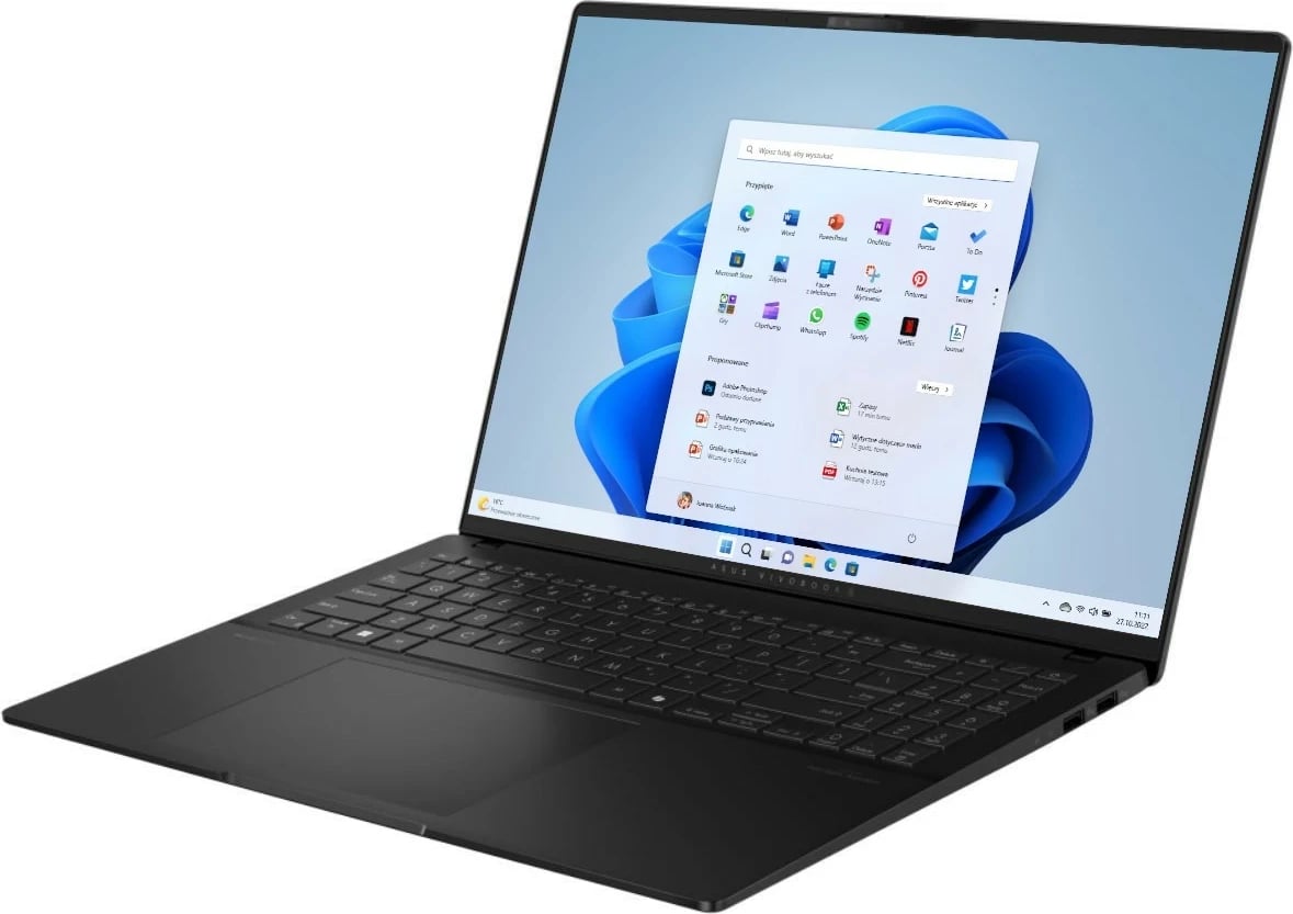 Laptop ASUS Vivobook S 16 OLED M5606WA-MX034W, Ryzen AI 9 HX 370, 16", 3,2k, 120Hz, 32GB, 1TB, Win11, e zezë
