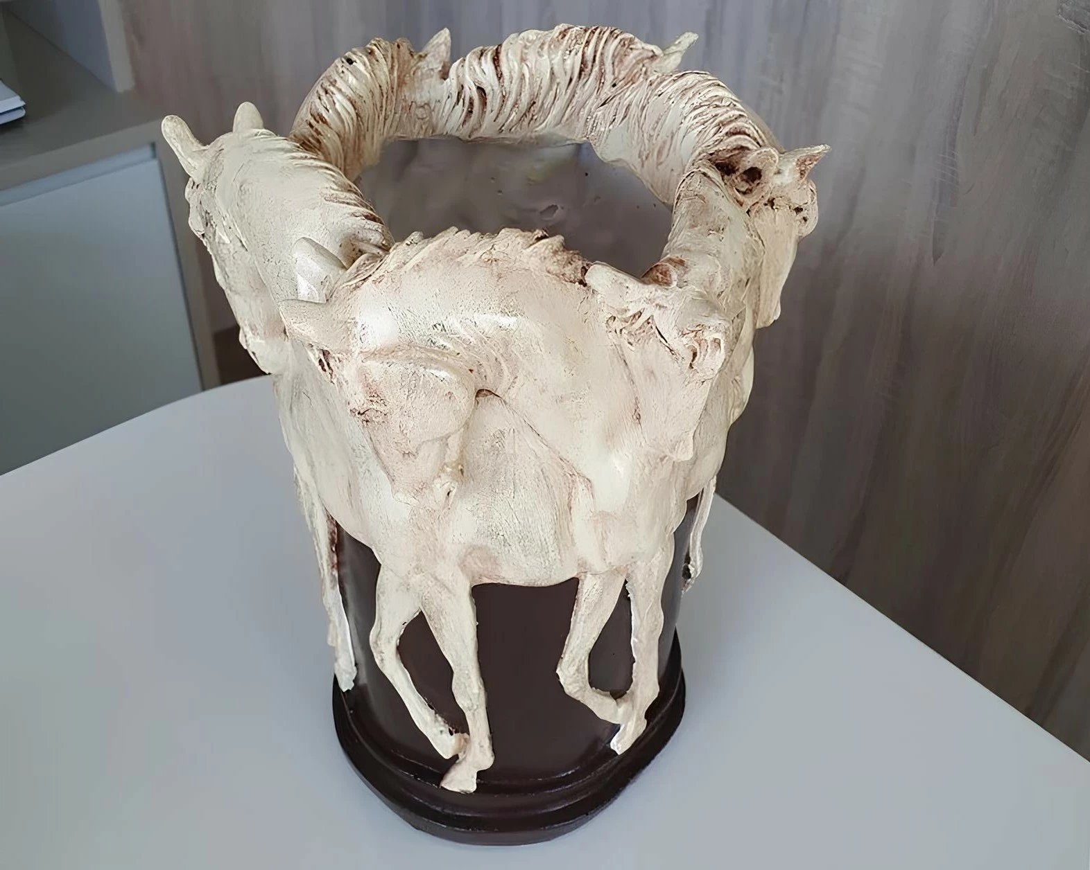 Objekt dekorativ Evila Originals, ngjyrë kafe dhe bezhë, CY0337, 29x22cm Objekt dekorativ Evila Originals, ngjyrë kafe dhe bezhë, CY0337, 29x22cm