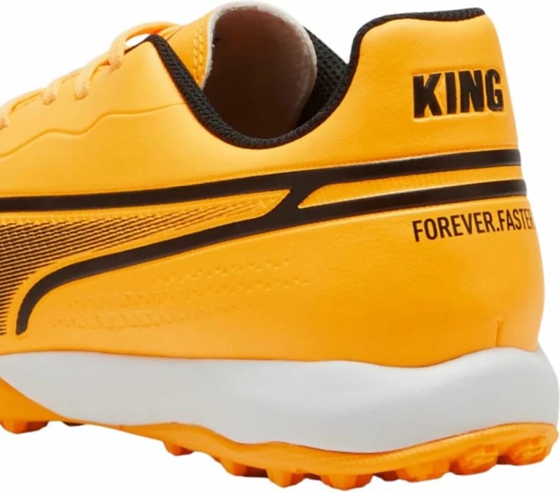 Atlete për futboll Puma King, për meshkuj, portokalli