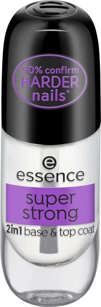Llak për thonjë, Essence Super Strong 2in1 Base & Top Cost, 8ml