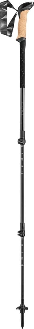 Shkop trekking LEKI Black Series Carbon, teleskopik, unisex, i zi