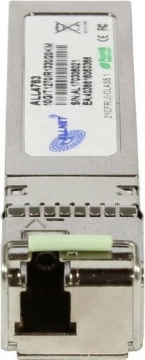 Transceiver fiber optic ALLNET ALL4763, 1250 Mbit/s, mini-GBIC, Gri