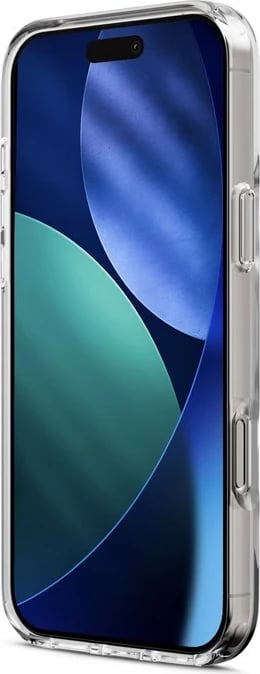 Mbështjellës CRONG Clear MAG Cover për iPhone 17 Pro Max, me magnet MagSafe, polikarbon + TPU, Transparent