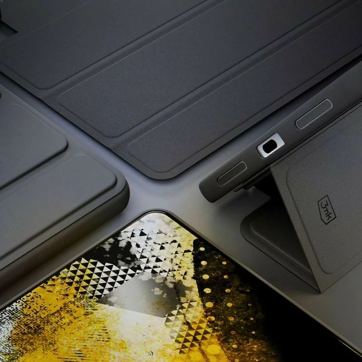 Mbështjellës tablet 3MK Soft Tablet Case, për iPad Pro 13" (M4, 7 gen.), i zi