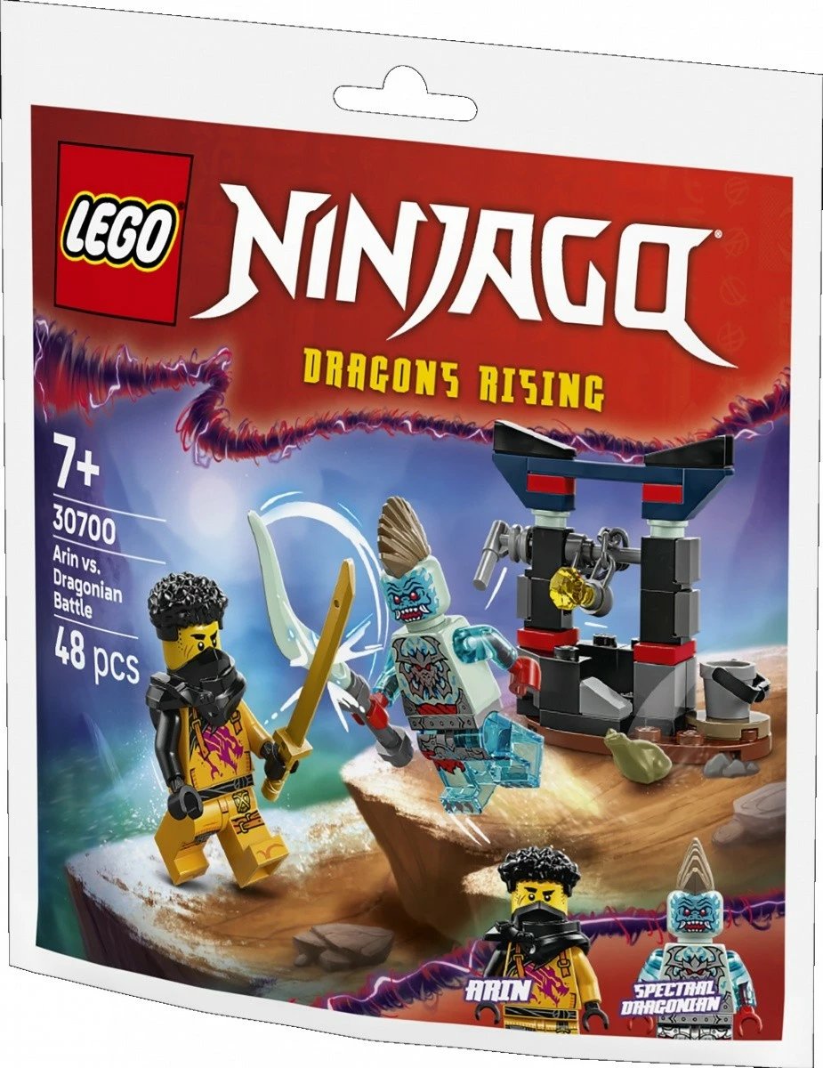 Set ndërtimi, LEGO Ninjago, 30700 Arin vs Draconian Battle, 48 pjesë