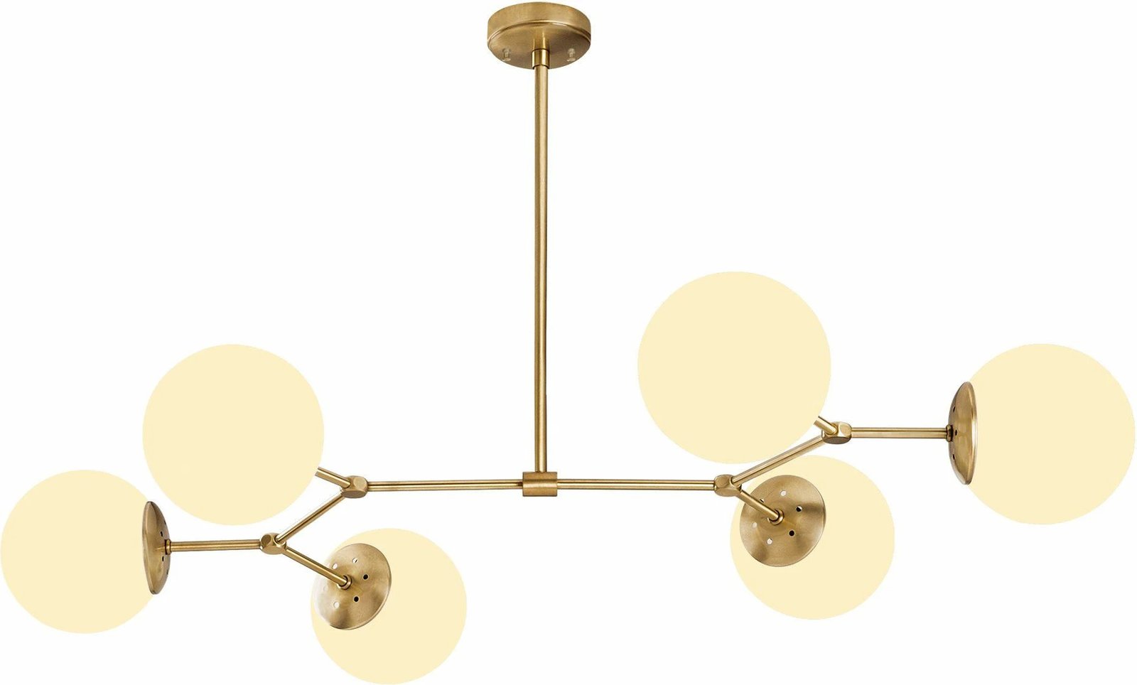 Llambë tavani Opviq, Damar - 6322, ngjyrë e verdhë dhe e bardhë