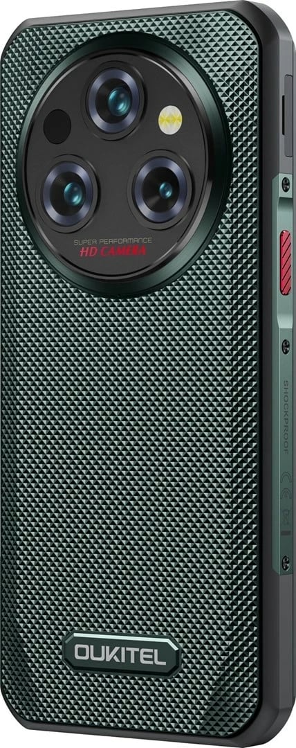 Celular Oukitel WP35 Pro, 12/512GB, 11000mAh, Gjelbër