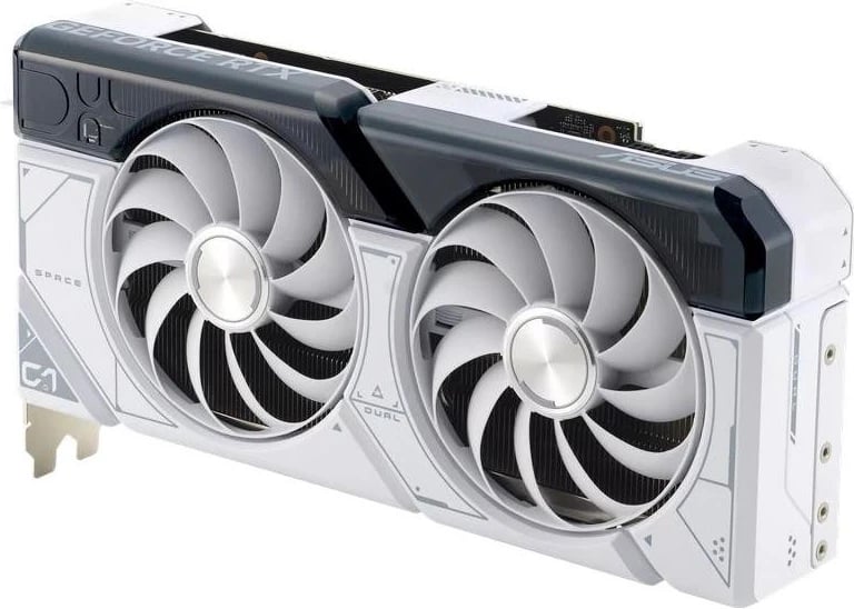 Kartë Grafike ASUS GeForce RTX 4070 SUPER DUAL OC WHITE 12GB DLSS 3