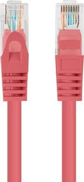 Kabllo rrjeti Lanberg PCF6-20CC-0025-R Cat6, 0.25m, RJ-45, Kuqe