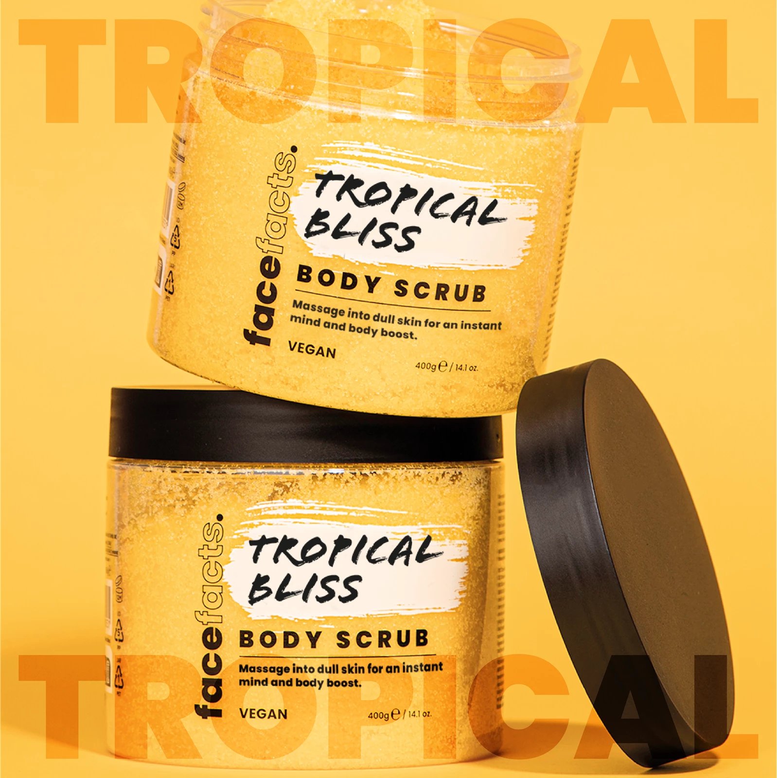 Face Facts Tropical Bliss Body Scrub - 400g Face Facts Tropical Bliss Body Scrub - 400g