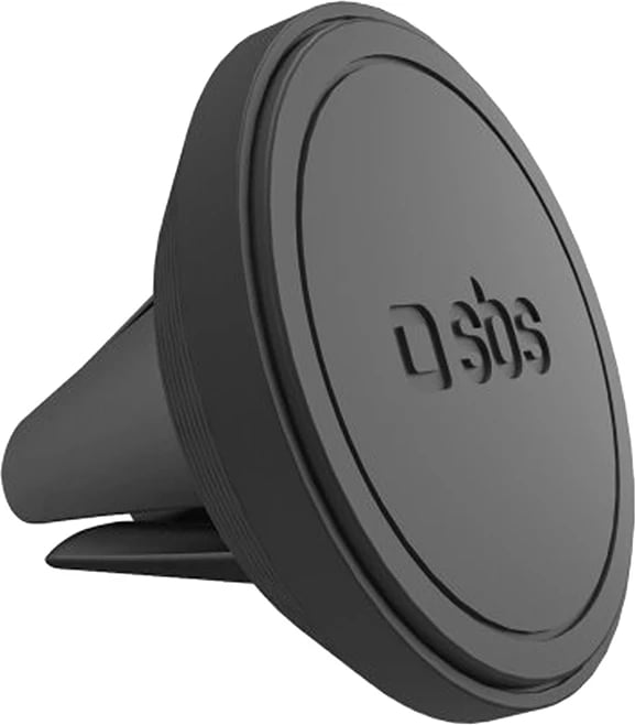 Mbështjellës magnetik për celular SBS TESUNSUPMAGK, për ventilator të makinës, MagSafe, i zi