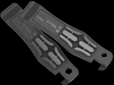 Set veglash biçiklete Wera Bicycle Set 13, 2 copë, e zezë